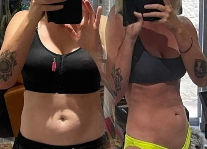 Lucy before and after
