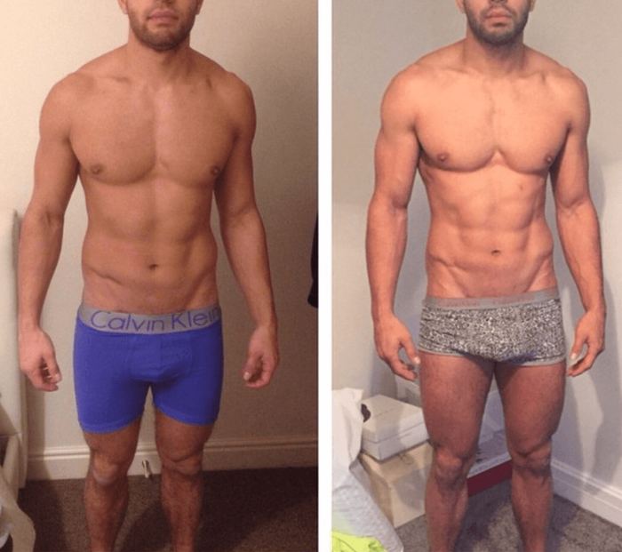 Yas before and after